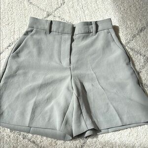 Wilfred High Waist Gray Tailored Shorts